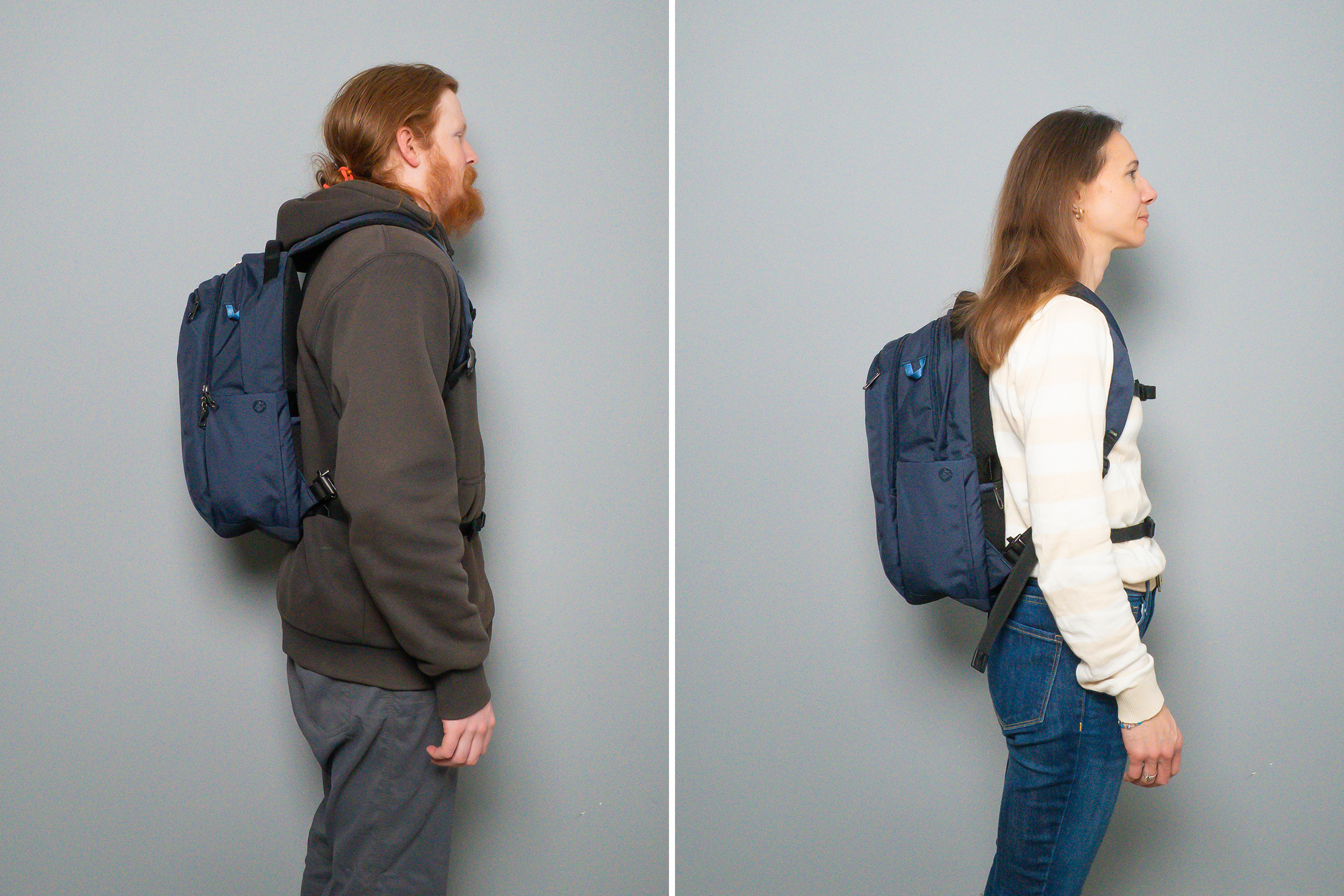 Pacsafe V 26L Anti-Theft Tour Backpack Side by Side